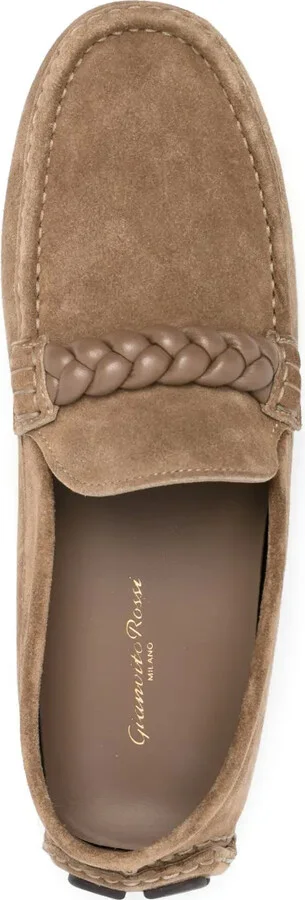 Braided Suede Loafers - Image 4