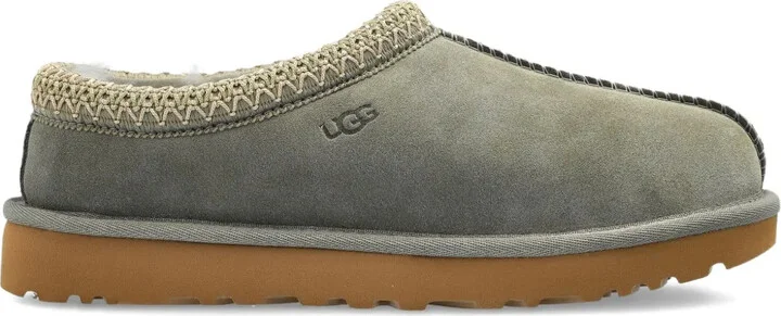 Braided-Trim Sheepskin Boots