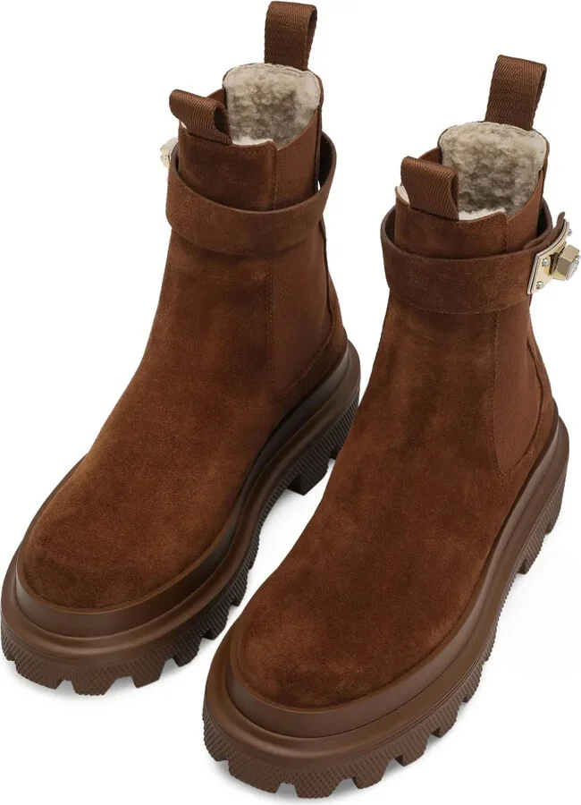 branded-strap Chelsea boots - Image 4