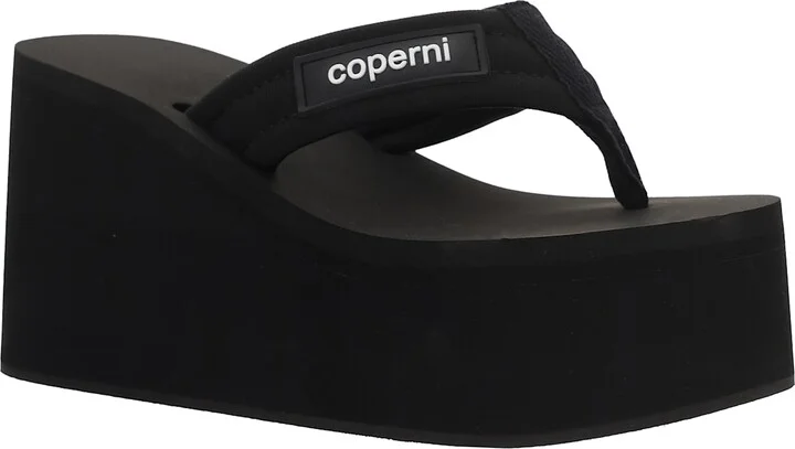 Branded Wedge Sandals - Image 3