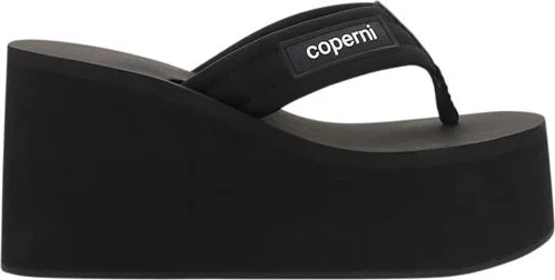 Branded Wedge Sandals