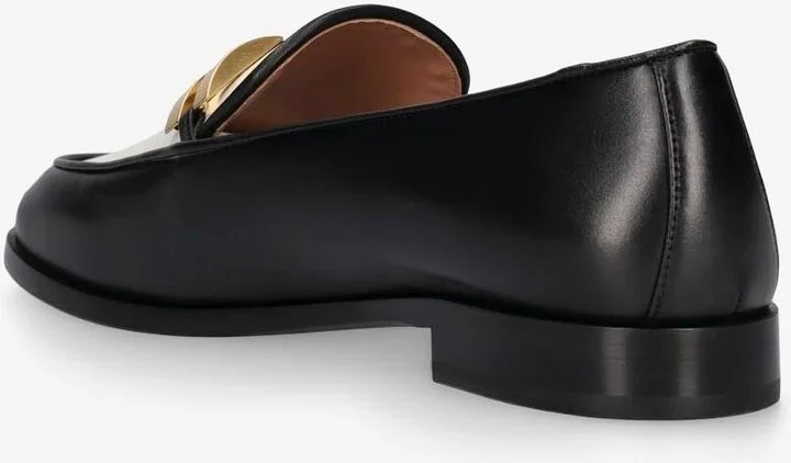 Brandi Logo Leather Loafers - Image 2