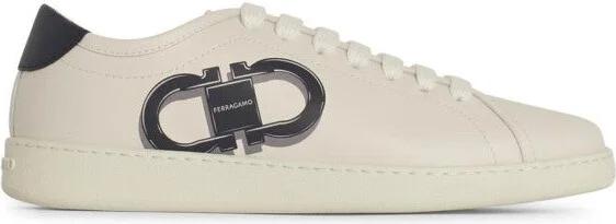 Brandy' White Leather Sneakers