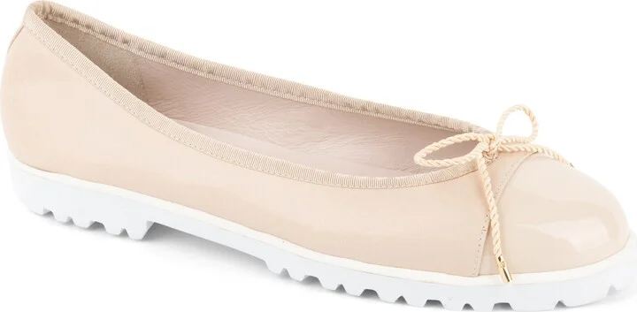 Beige/ White Lug Sole