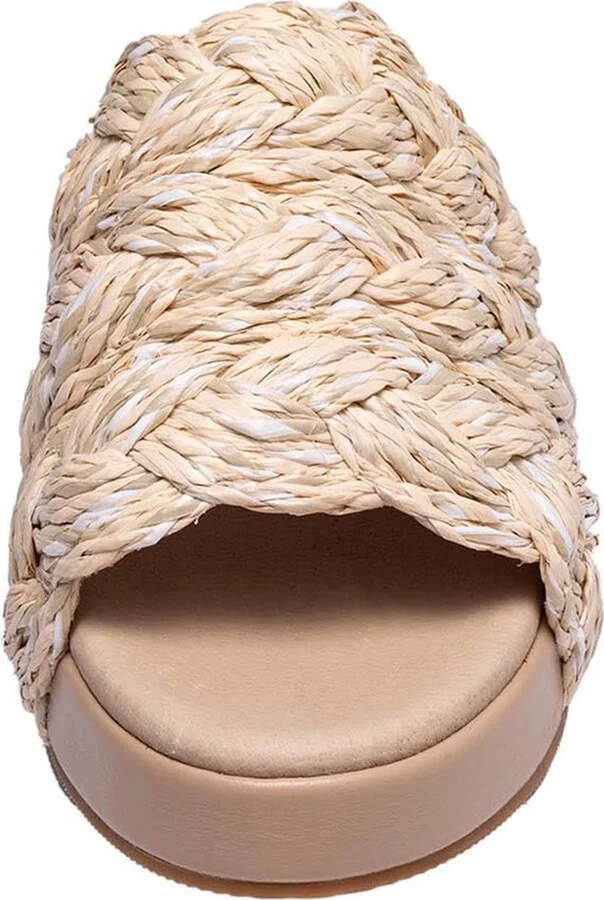 Bray Raffia Slide Sandal - Image 3