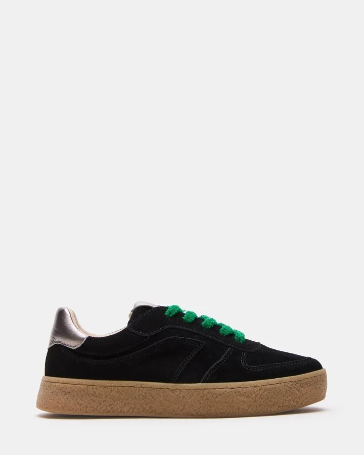 Brayan Black Suede