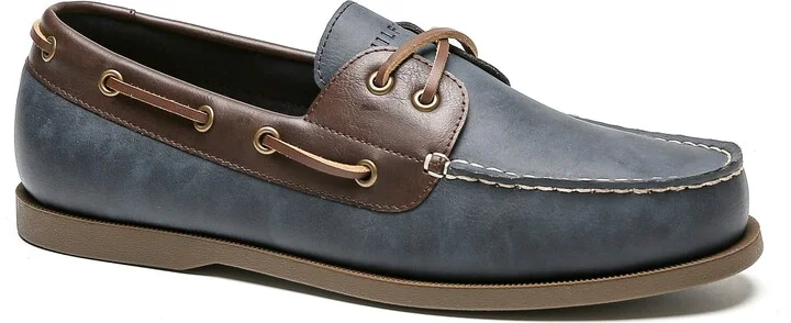 NAVY/ DARK BROWN