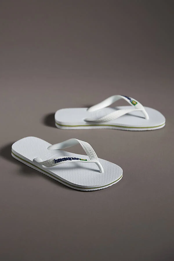 Brazil Logo Sandals