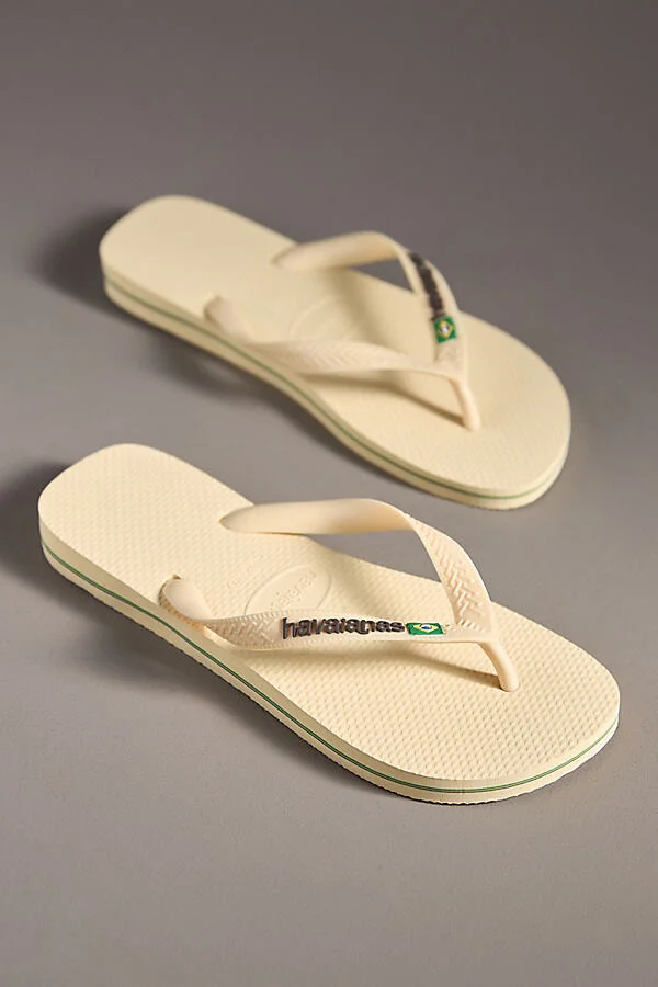 Brazil Logo Sandals