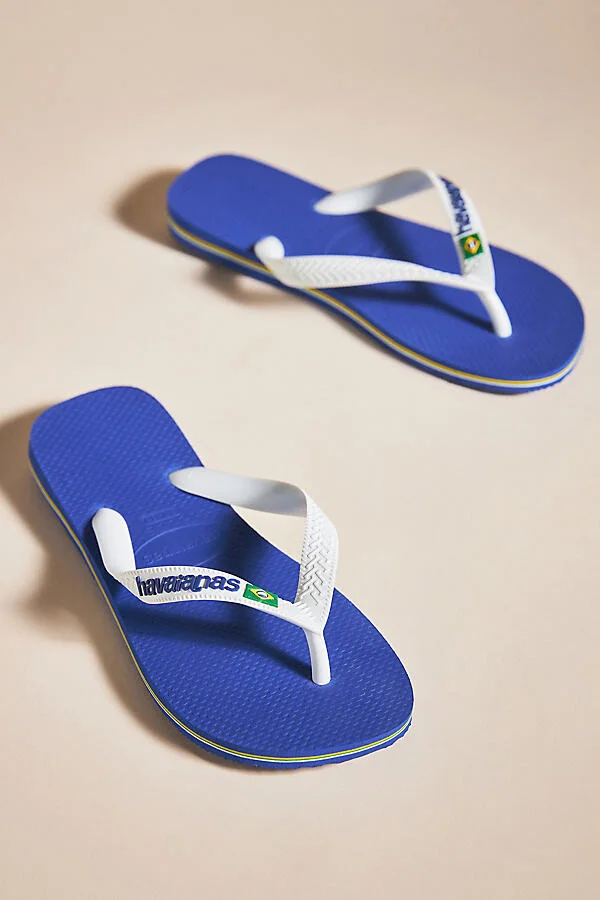 Brazil Logo Sandals