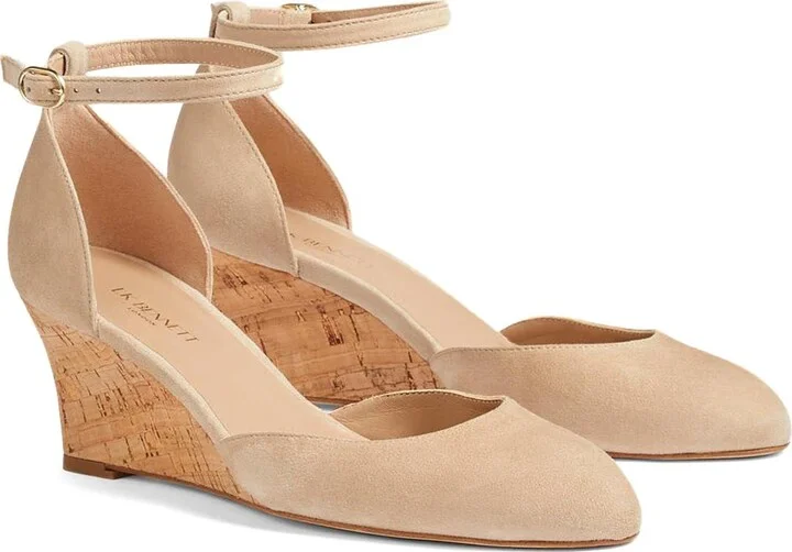 Bre Open Courts Wedge Pump