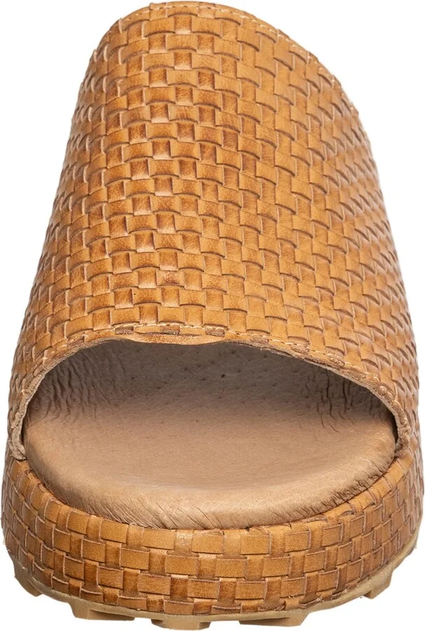 Brea Woven Leather Slide Sandal - Image 7