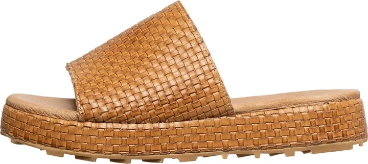 Brea Woven Leather Slide Sandal - Image 8