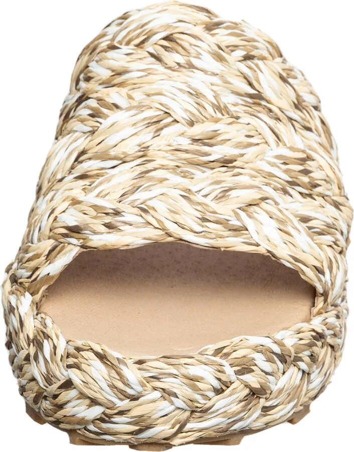 Brea Woven Raffia Slide Sandal - Image 3