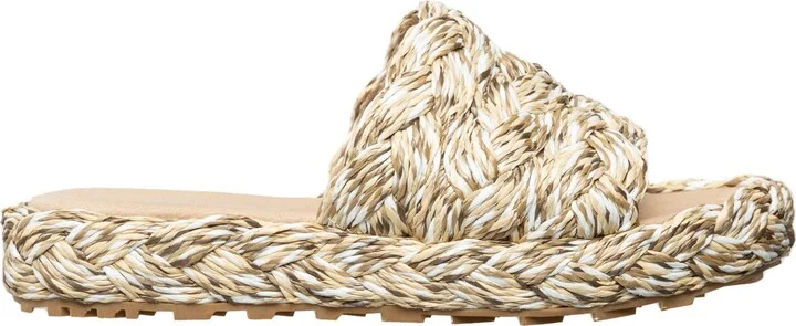 Brea Woven Raffia Slide Sandal - Image 4