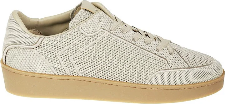 Breathable Mesh Sneakers With Rubber Sole
