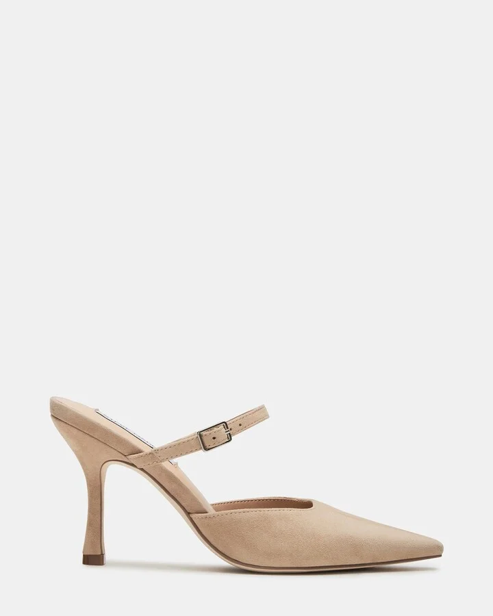Brecki Taupe Suede