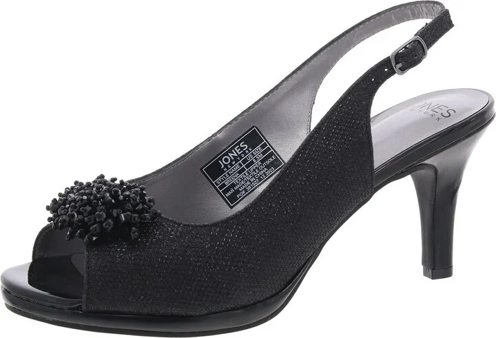BREENA Womens Mesh Elegant Heels