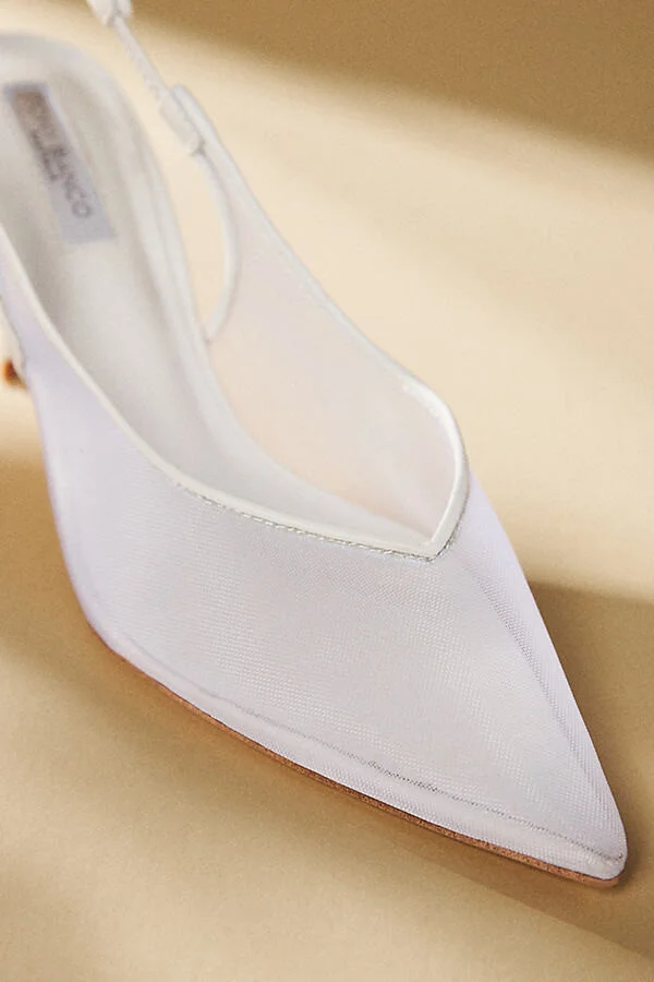 Breeze Mesh Slingback Heels - Image 3