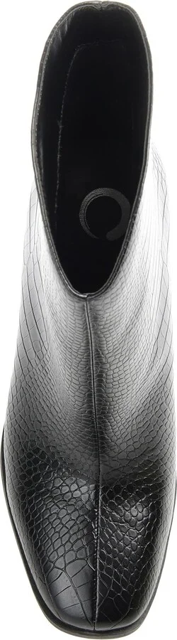 Brekkin Croc Embossed Tru Comfort Foam Western Bootie - Image 4