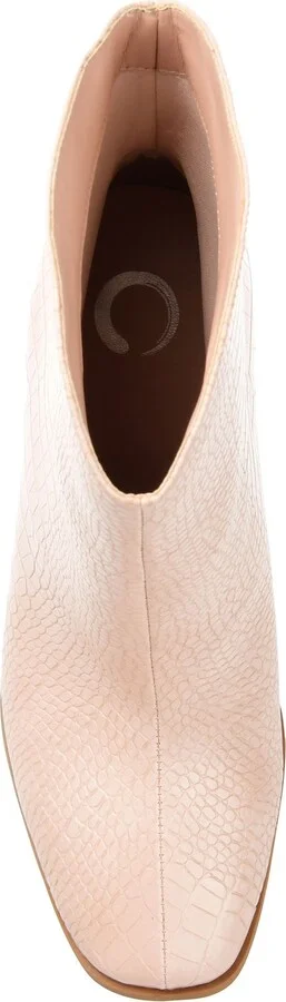 Brekkin Croc Embossed Tru Comfort Foam Western Bootie - Image 9