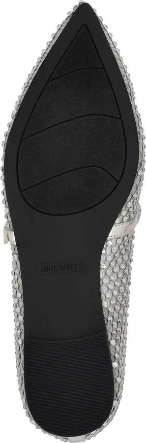 Bren Rhinestone Mary Jane Mesh Flat - Image 5