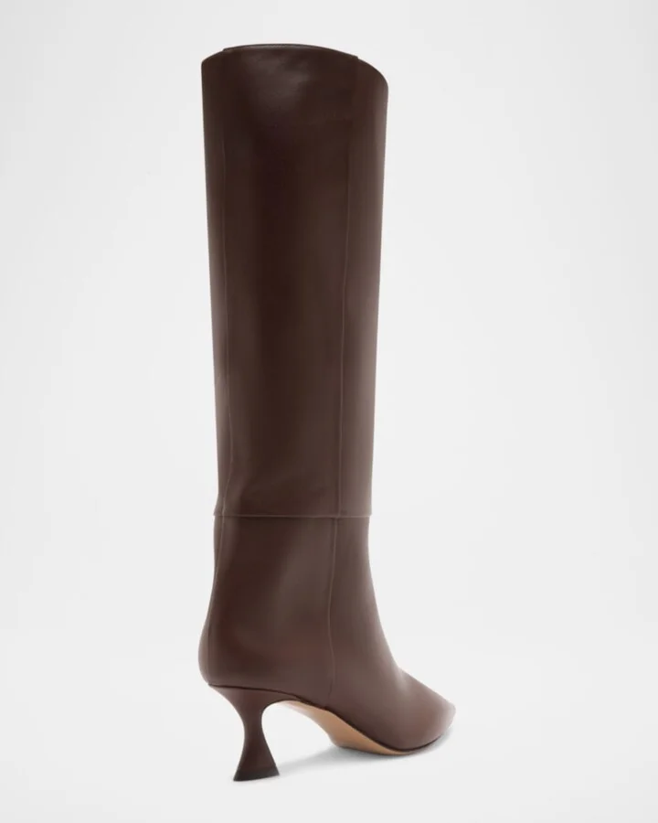Brena Leather Knee Boots - Image 6