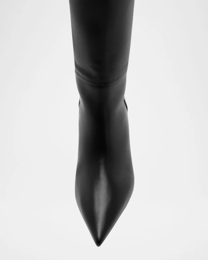 Brena Leather Knee Boots - Image 2