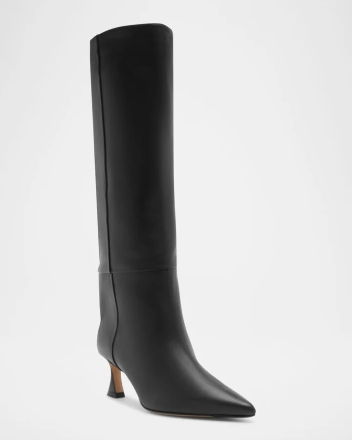 Brena Leather Knee Boots - Image 7