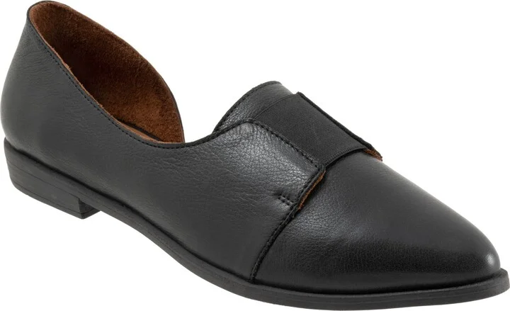 Brenda Half d'Orsay Pointed Toe Flat