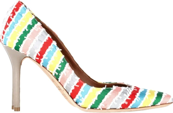 Brenda Pumps in Multicolor Canvas