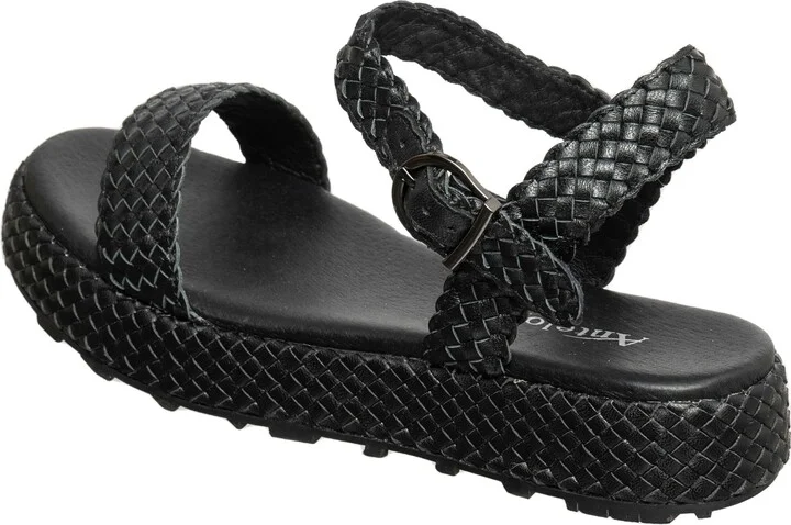 Brenna Woven Leather Sandal - Image 2