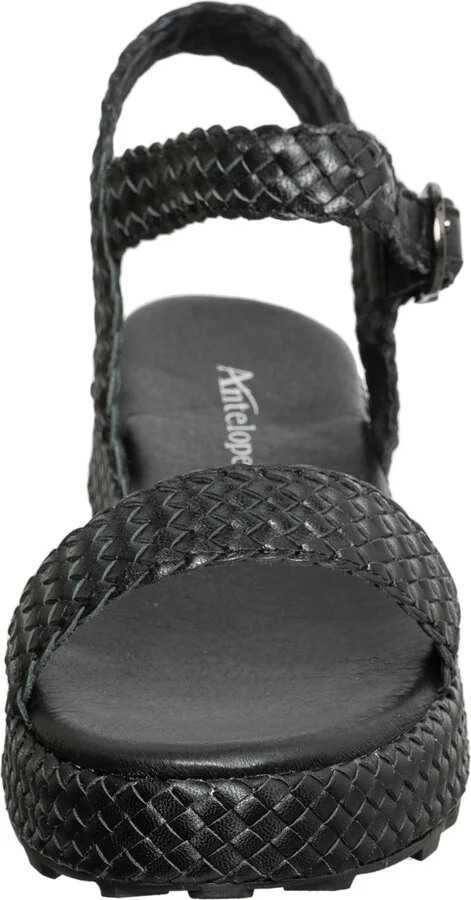 Brenna Woven Leather Sandal - Image 3