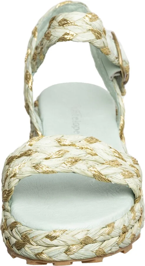 Brenna Woven Raffia Sandal - Image 3