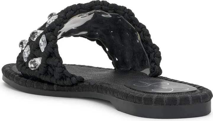 Brennara Crystal Embellished Slide Sandal - Image 2