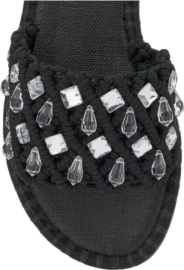 Brennara Crystal Embellished Slide Sandal - Image 8