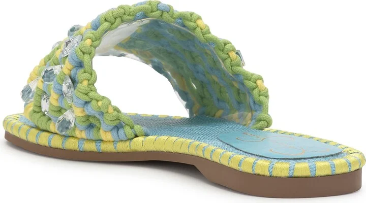 Brennara Crystal Embellished Slide Sandal - Image 11