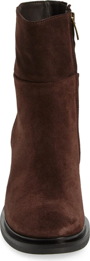 Brennen Genuine Suede Block Heel Bootie - Image 4