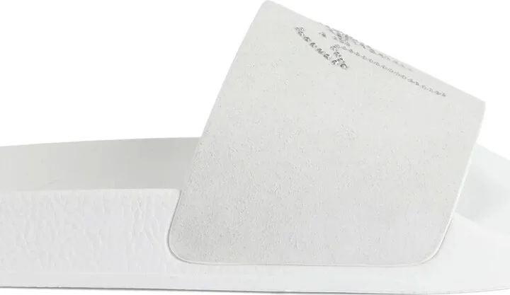 Brett crystal-embellished leather slides - Image 4