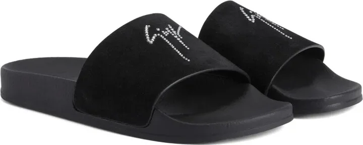 Brett crystal-embellished sandals - Image 2