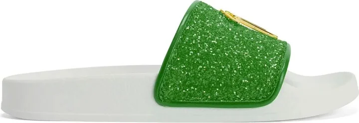 Brett glitter slides