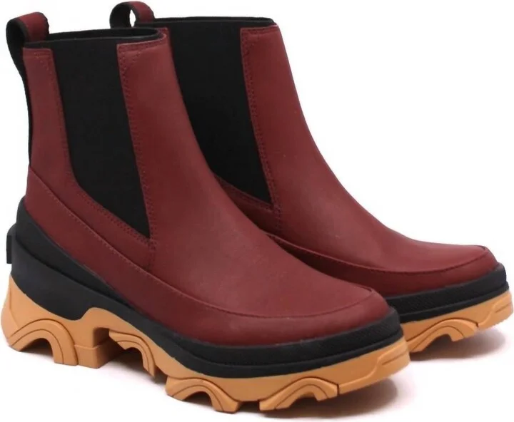 Brex Chelsea Boot In Spice/black