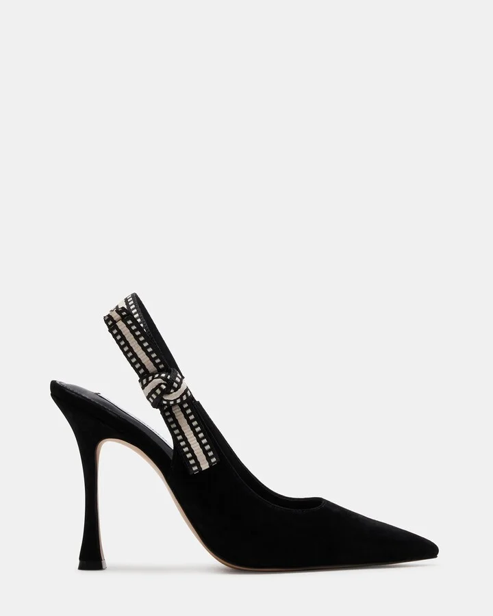 Bri Black Suede