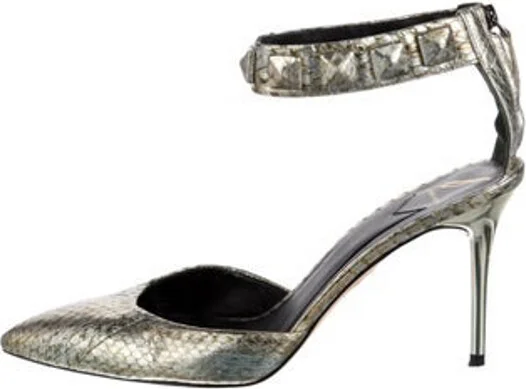 Animal Print, Metallic, Silver