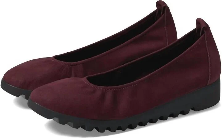 Brianna Ballet Loafer In Burgundy