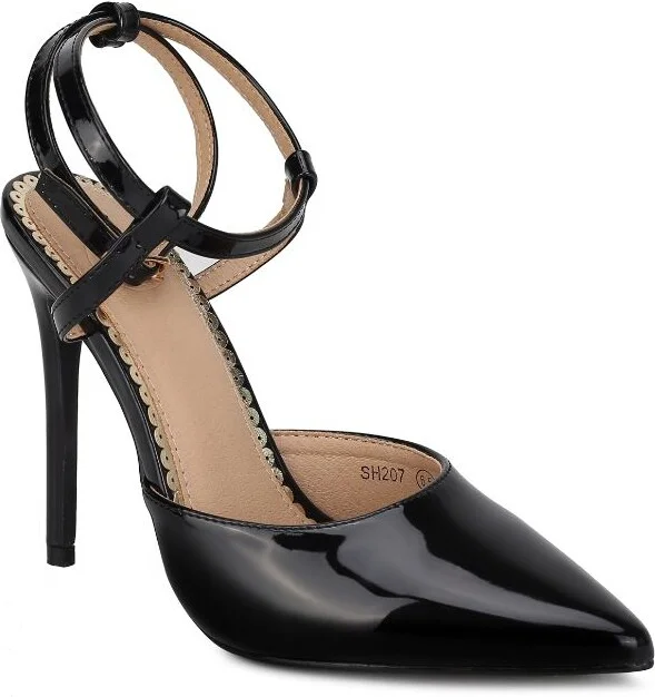 Brianna Women's Thin High Heel with Adjustable Strap