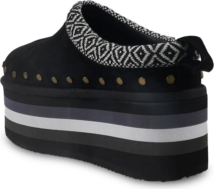 Brianne Faux Fur Platform Clog - Image 2