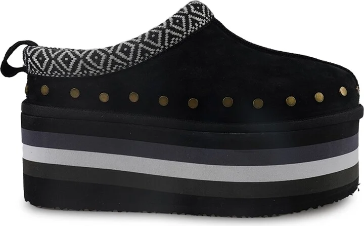 Brianne Faux Fur Platform Clog - Image 3