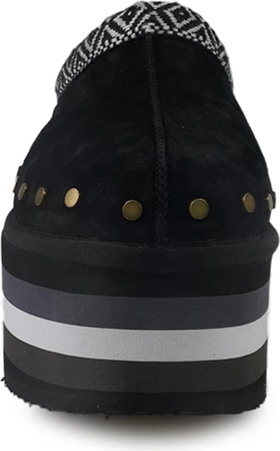Brianne Faux Fur Platform Clog - Image 4