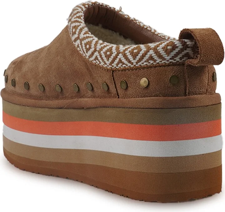 Brianne Faux Fur Platform Clog - Image 8